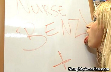 Nikki Benz in Doctor Nikki Benz fucking in the doctor\'s office episode