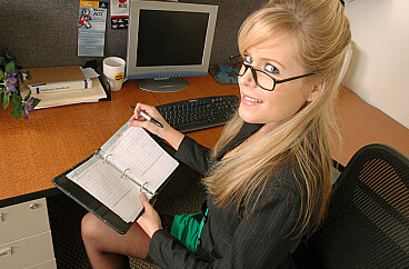 Darcy Tyler in Intern Darcy Tyler fucking in the office with her seduction episode