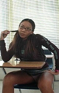 Keeani Lei and Dirty Harry in Keeani Lei fucking in the classroom with her natural tits episode