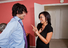 Eva Angelina fucking in the bedroom with her tits - Sex Position 1 Eva Angelina fucking in the bedroom with her tits - Sex Position 1