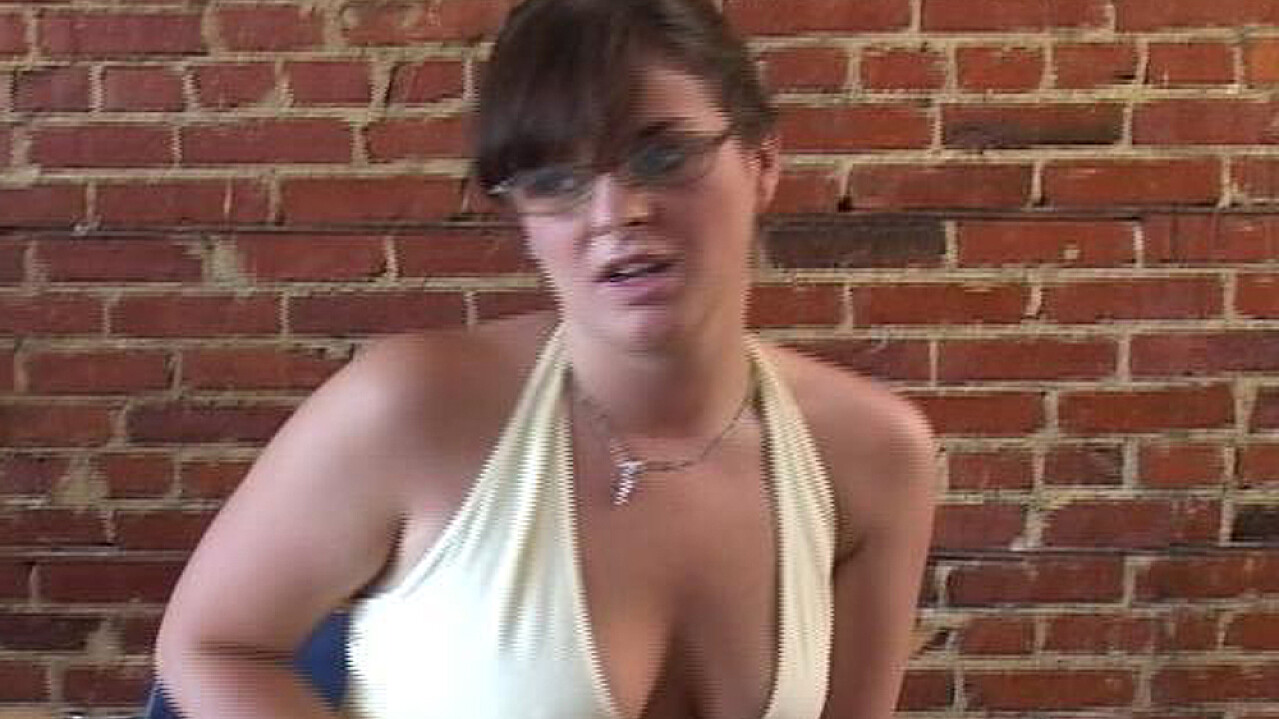 Co-Ed Isabel Fucking in the Desk with Her Natural Tits